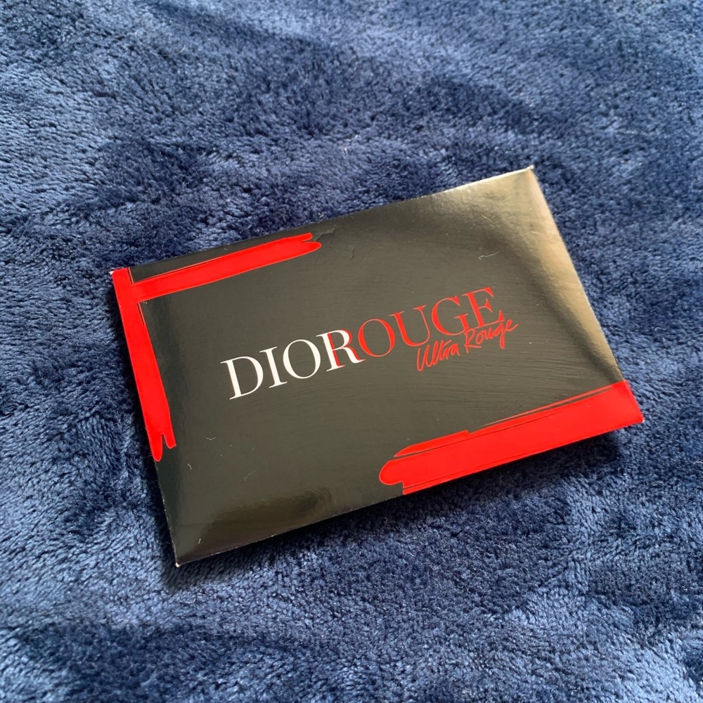Dior Rouge Lipstick Samples